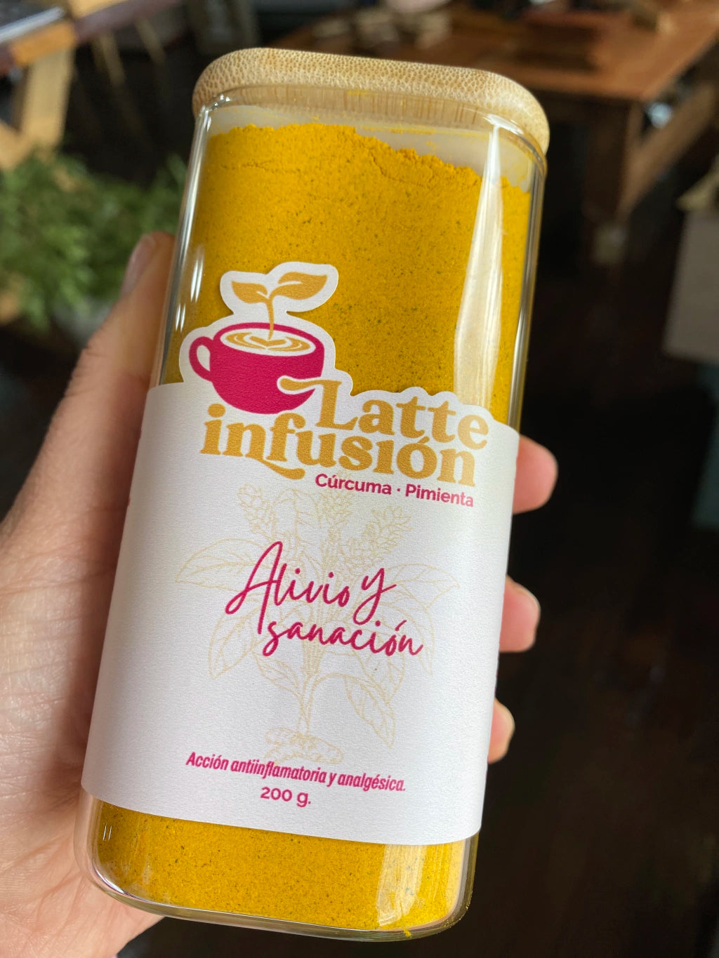 Infulatte | Cúrcuma-Pimienta 200g