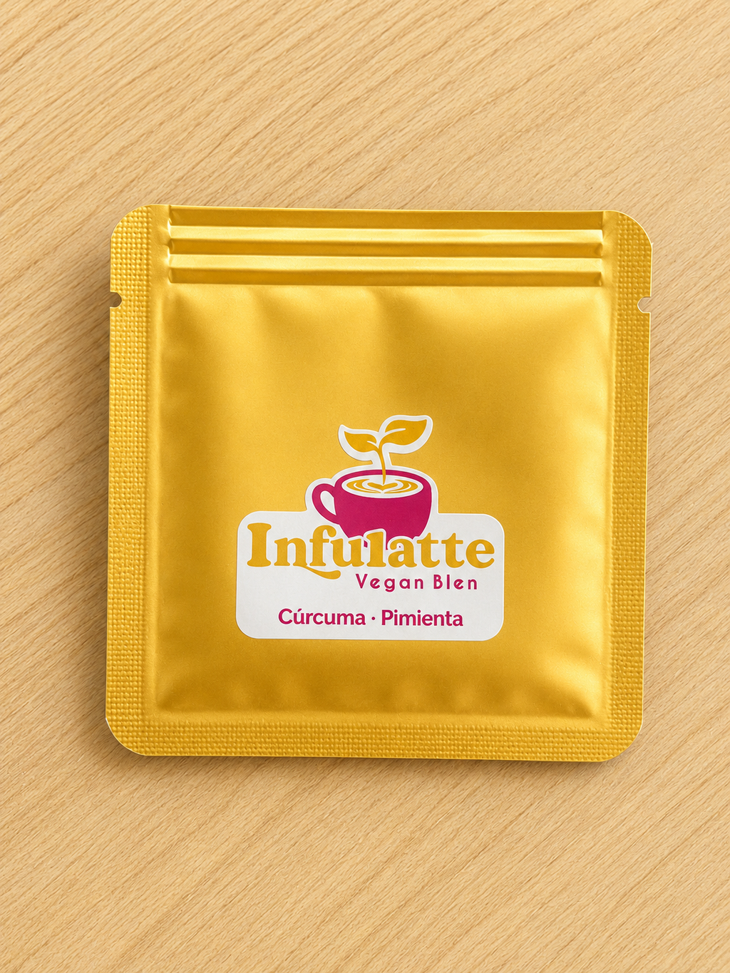 Sachet Infulatte Cúrcuma-Pimienta 3g.