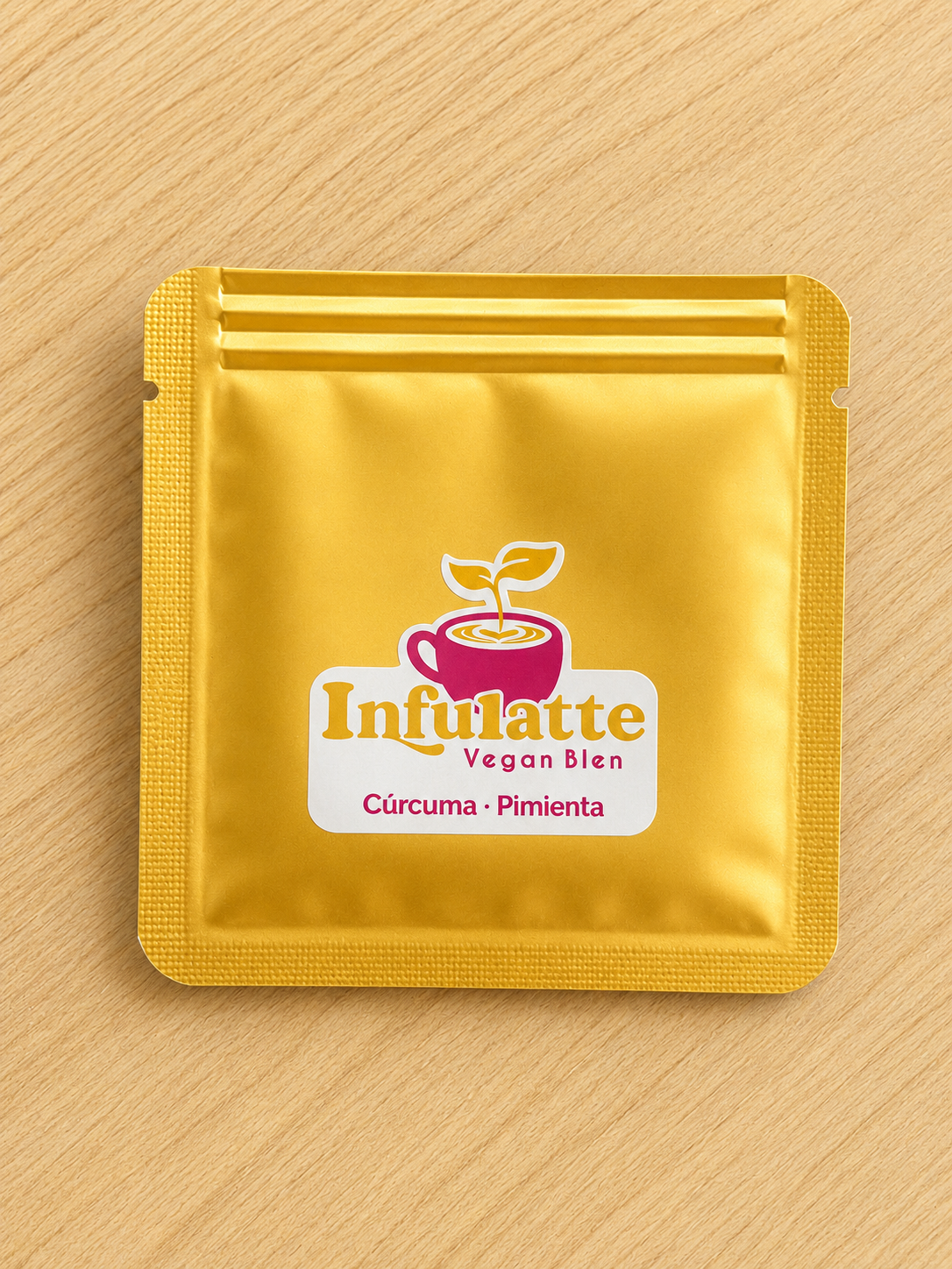 Sachet Infulatte Cúrcuma-Pimienta 3g.