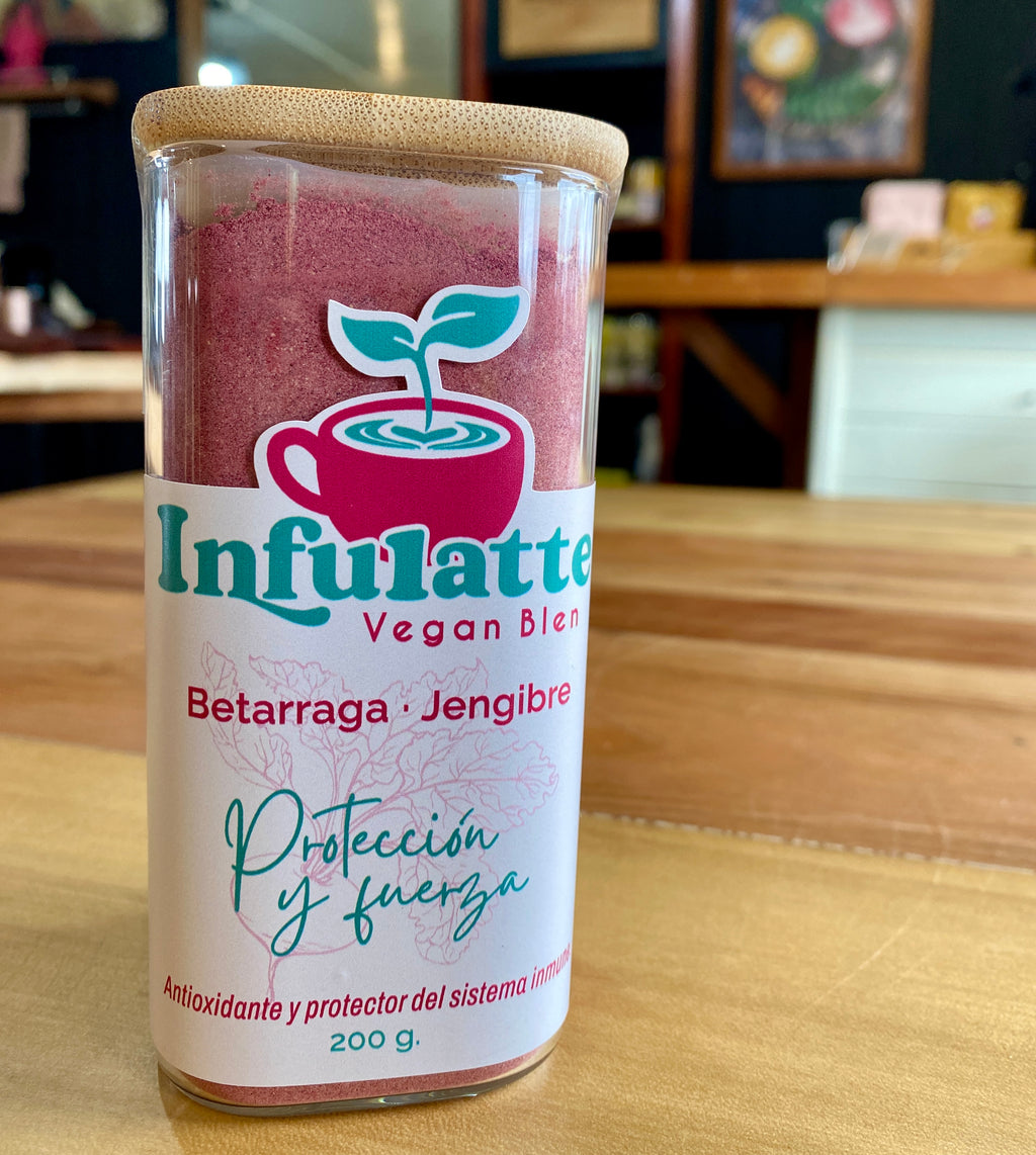 Infulatte Frasco | Betarraga-Jengibre 200g.