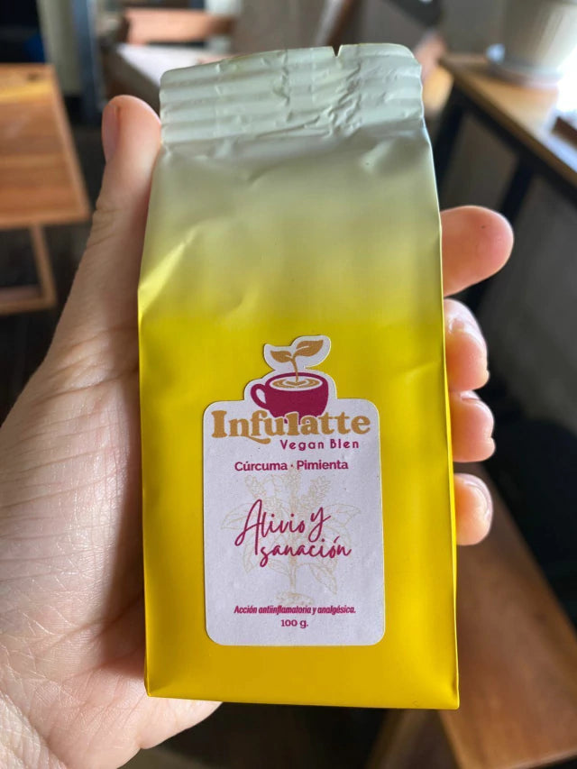 Infulatte Bolsa 100g. Cúrcuma - Pimienta